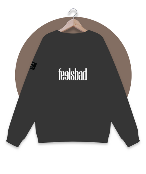 MOMENT 00 CREWNECK - CHARCOAL – feelsbad